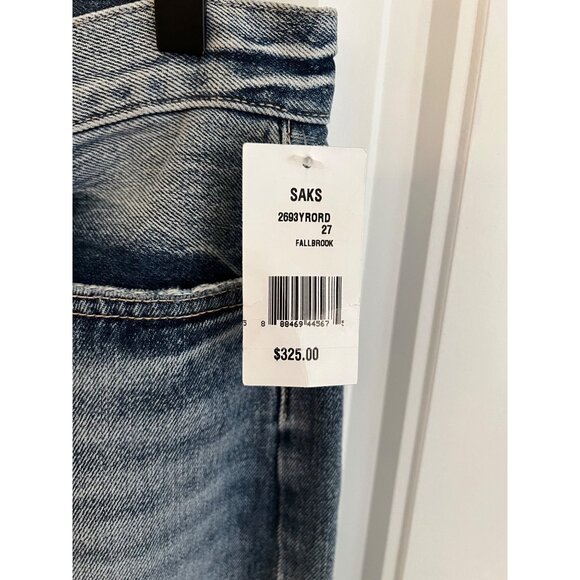 L'Agence Adele High Rise Crop Stove‎ Pipe Jeans In Fallbrook Size 27 NWT - Picture 3 of 6